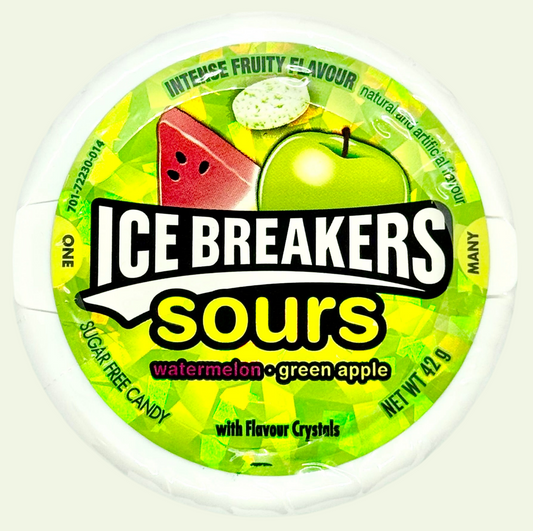 Green Ice Breakers Sours