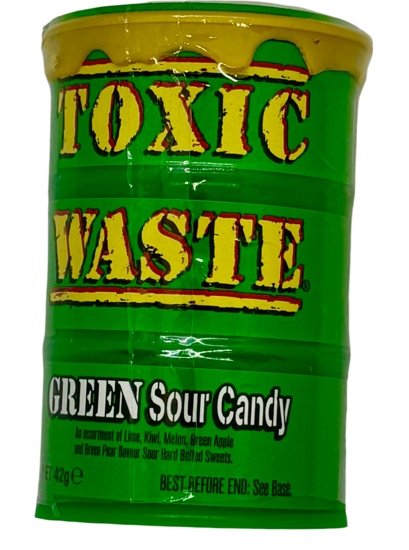 Green Toxic Waste Drum