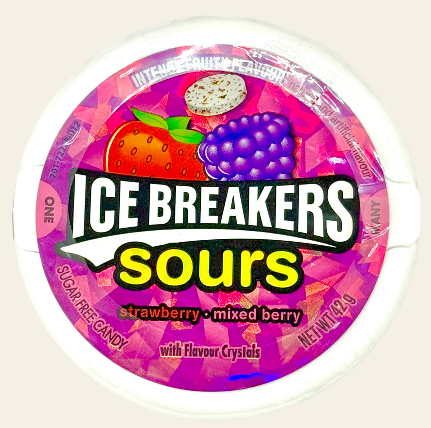 Purple Ice Breakers Sours