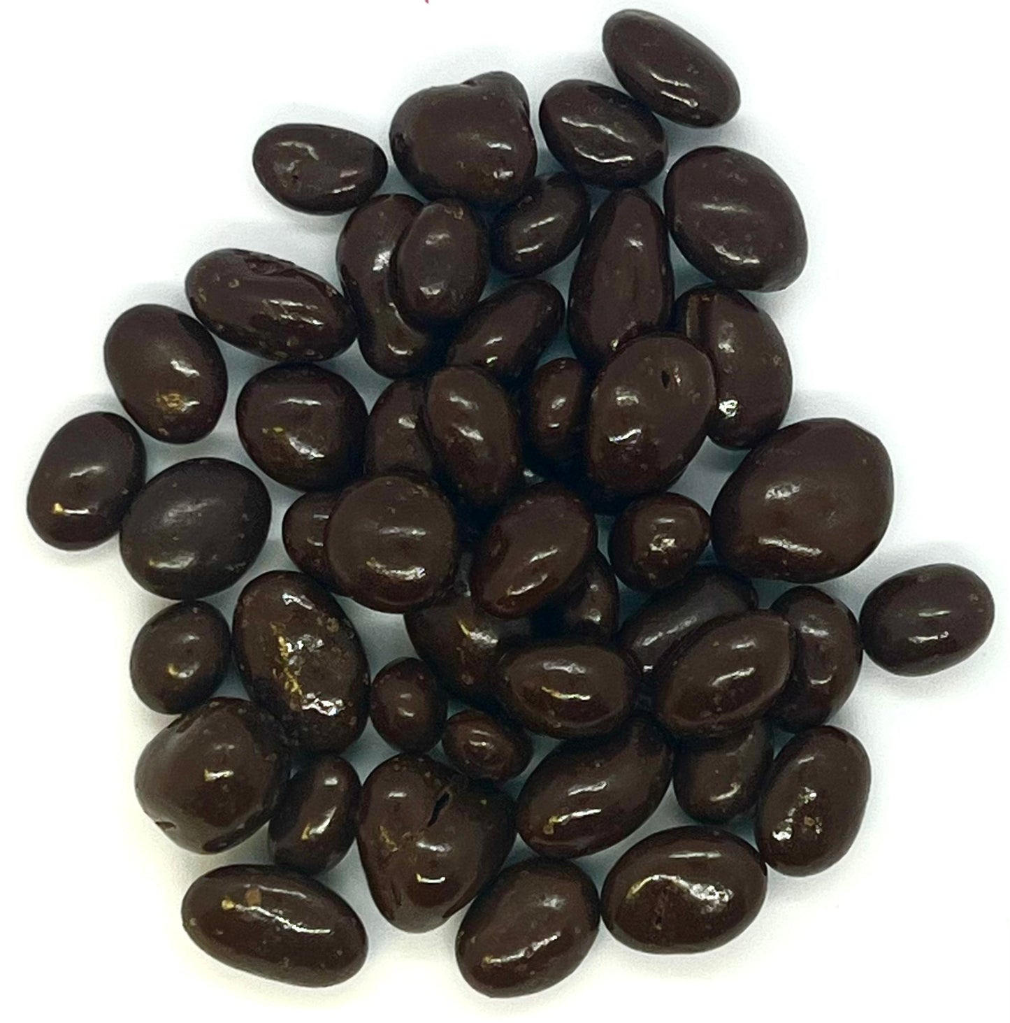 Dark chocolate raisins